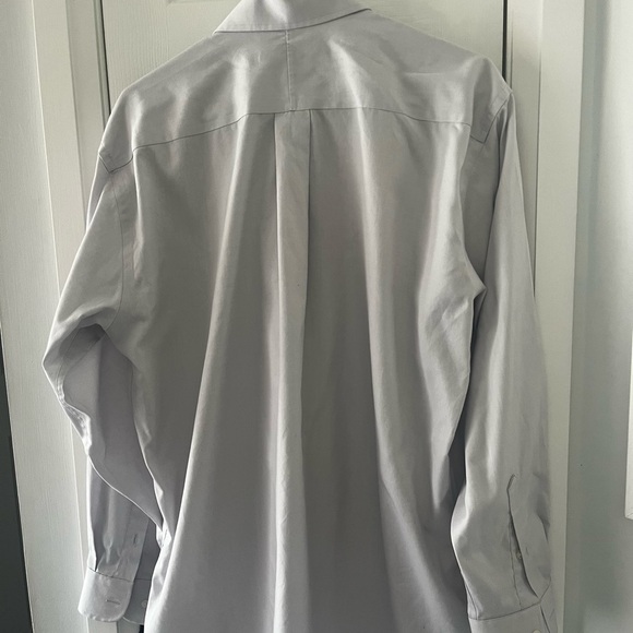 Forsyth of Canada Wrinkle-Free Light Grey Dress Shirt Size 16.5 - Picture 7 of 8